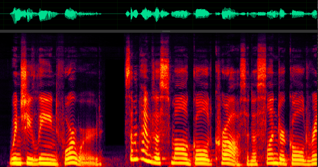 Spectral readout screenshot